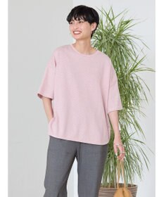 AMERICAN HOLIC 接触冷感裾ラウンドカットプルオーバー