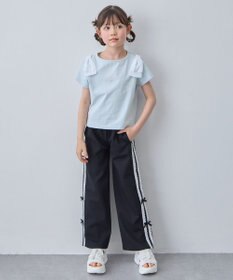 ANY KIDS 【洗濯機可能/速乾】ドライタッチ トラックパンツ