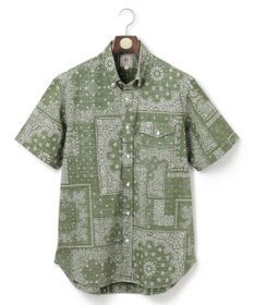 J.PRESS MEN ペイズリーバンダナプリント シャツ