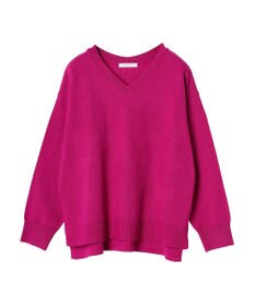 Green Parks もちやわ　Ｖネック前後差プルオーバー