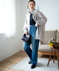 WEGO ボリュームスリーブシアーシャツ