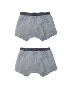 WACOAL MEN ボクサーパンツ 2枚セット 【オーガニック綿混ボクサー】 快適 吸汗速乾 抗菌防臭 やさしい肌あたり フリーカッティング(裾部分) 環境に配慮 前閉じ GT2310 /ブロス バイ ワコールメン