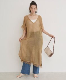 WEGO 【ANGIE VINTAGE】メッシュジレワンピース
