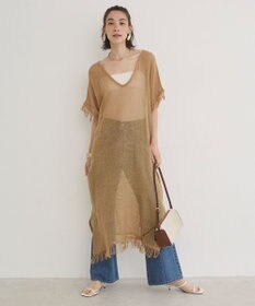 WEGO 【ANGIE VINTAGE】メッシュジレワンピース