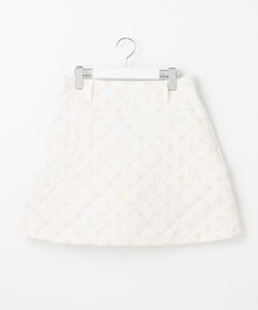 23区GOLF レディな防寒アイテム【WOMEN】ダイヤキルト 中綿スカート 保温性◎寒い朝に最適