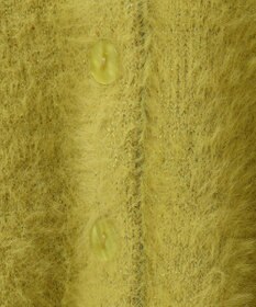 Green Parks ラメシャギーニットカーディガン