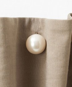 23区 L 【GOLD LABEL】クリスピーリネンストレッチ キャミソールワンピース