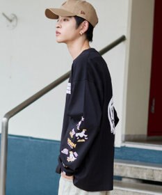 WEGO 【ユニセックス着用ITEM/MLサイズ展開】別注VISIONゴーストグラフィックT（LS）