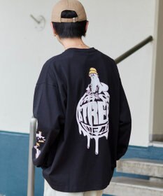 WEGO 【ユニセックス着用ITEM/MLサイズ展開】別注VISIONゴーストグラフィックT（LS）