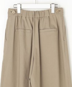 自由区 S 【セットアップ対応】リネンストレッチワイド パンツ