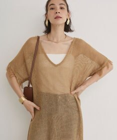WEGO 【ANGIE VINTAGE】メッシュジレワンピース