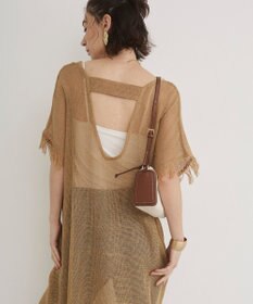 WEGO 【ANGIE VINTAGE】メッシュジレワンピース