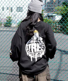 WEGO 【ユニセックス着用ITEM/MLサイズ展開】別注VISIONゴーストグラフィックT（LS）