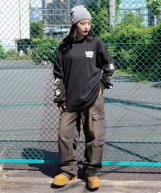 WEGO 【ユニセックス着用ITEM/MLサイズ展開】別注VISIONゴーストグラフィックT（LS）