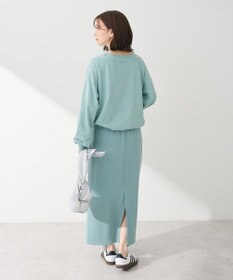Green Parks ピグメントＩラインスウェットスカート
