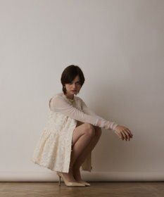 GRACE CONTINENTAL カットジャガードジレ