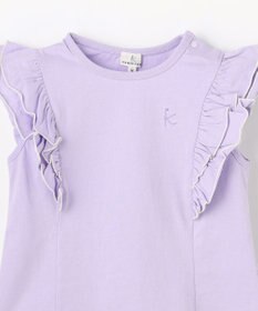 組曲 KIDS 【80-100㎝】 フルールフリルTシャツ