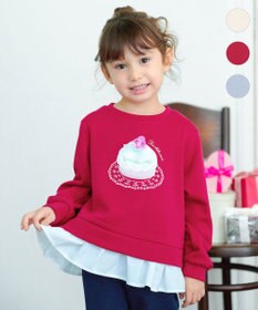 ANY KIDS 裏シャギーレイヤード風トレーナー