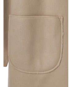 Green Parks ２ｗａｙフード裏ボアミディ丈コーディガン