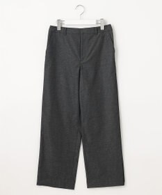 J.PRESS LADIES S 【洗える・吸水速乾・接触冷感】リネンツイル ストレート パンツ