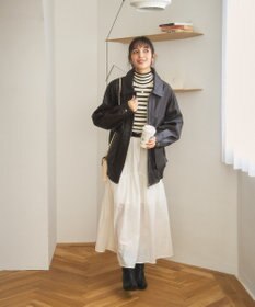 WEGO ヴィンテージライクFレザーブルゾン