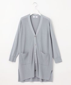 J.PRESS LADIES L 【洗える】COTTON MODAL Vネック カーディガン