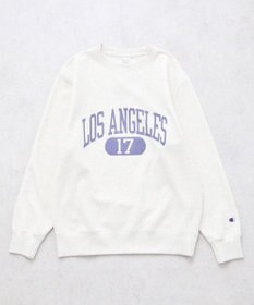 earth music&ecology チャンピオン　ｅｍａｅプリント裏毛プルオーバー