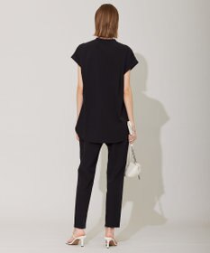 ICB 【接触冷感・UVカット・撥水・洗える】 プルーフ4WAYタフタ ブラウス