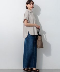 23区 【先行予約】ファインツイストポンチ スキッパー カットソー