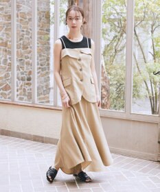 earth music&ecology ニットタンクトップ