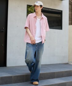 WEGO 【ユニセックス着用ITEM/SMLサイズ展開】エクストラバギーデニムパンツ