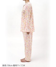 Wing パジャマ 綿100%(本体) スムース素材 長袖 長ズボン レディース EP6018 ウイング／ワコール