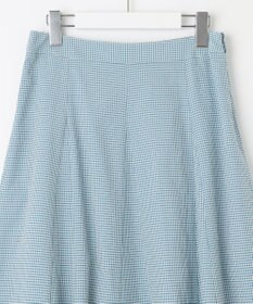 J.PRESS LADIES S 【洗える】アセVis ギンガム スカート
