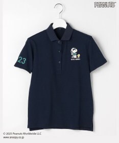 23区GOLF 【WOMEN】『PEANUTS』コラボ　「JOE COOL」半袖ポロシャツ