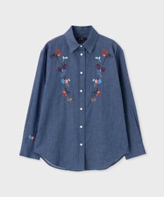 Paul Smith ダンガリー エンブロイダリーシャツ