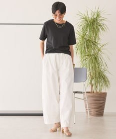 AMERICAN HOLIC きれいめコットンベーシックＴシャツ（５分袖）