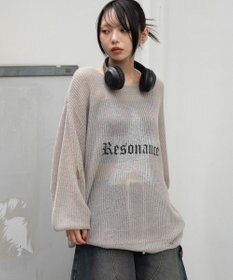 WEGO モヘアタッチスターBIGニット