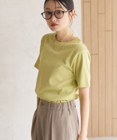 AMERICAN HOLIC きれいめコットンベーシックＴシャツ（５分袖）