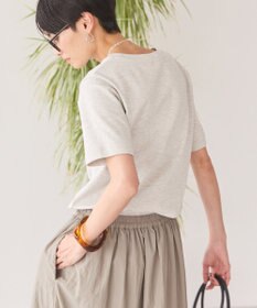 AMERICAN HOLIC きれいめコットンベーシックＴシャツ（５分袖）