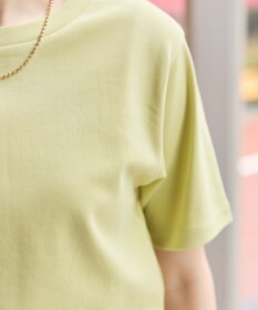 AMERICAN HOLIC きれいめコットンベーシックＴシャツ（５分袖）