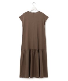 23区 L 【洗える】スーピマコットンプレーティング ワンピース