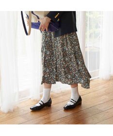 ing <ing>ダブルストラップフラットシューズ