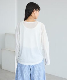 CRAFT STANDARD BOUTIQUE フラワープリントシアーロンTee