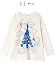 tsumori chisato SLEEP ツモリチサト トップス 長袖 ルームウェア 綿100%(本体) レディース UTX585 /ワコール