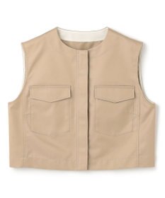 uncrave チノギャバジン ジレブラウス