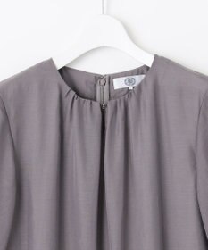 J.PRESS LADIES 【洗える】ブライトスパンボイル ワンピース