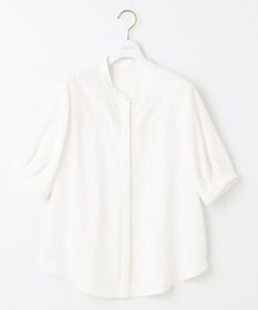 ANY SIS 【洗える】ヨークレース ブラウス