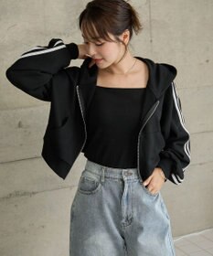 WEGO ショートジップパーカー