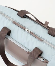 Y'SACCS ナイロン×リサイクルレザー　コンビマルチトート