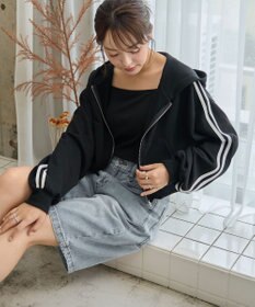 WEGO ショートジップパーカー